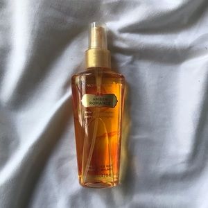 Victoria’s Secret amber romance body spray